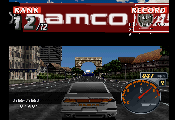 Rage Racer Screenshot 1